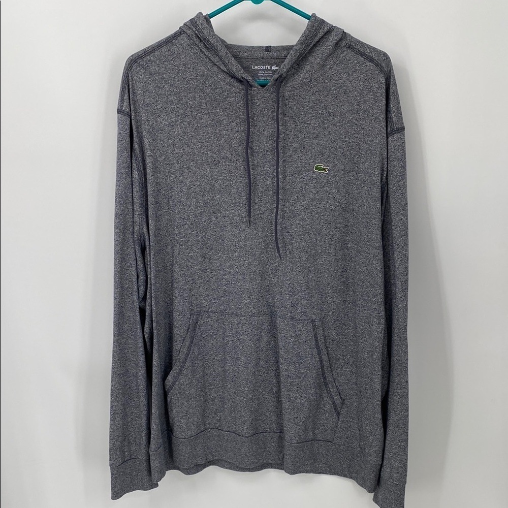 Lacoste Lightweight Hooded Sweatshirt Men’s Size 8 / 3XL